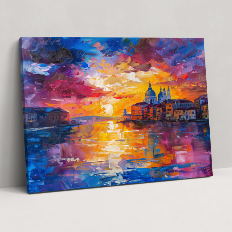 Leonid Afremov Sunset Canvas Print - Leonid Afremov, Canvas Wall Art, Wall Art, Canvas Print