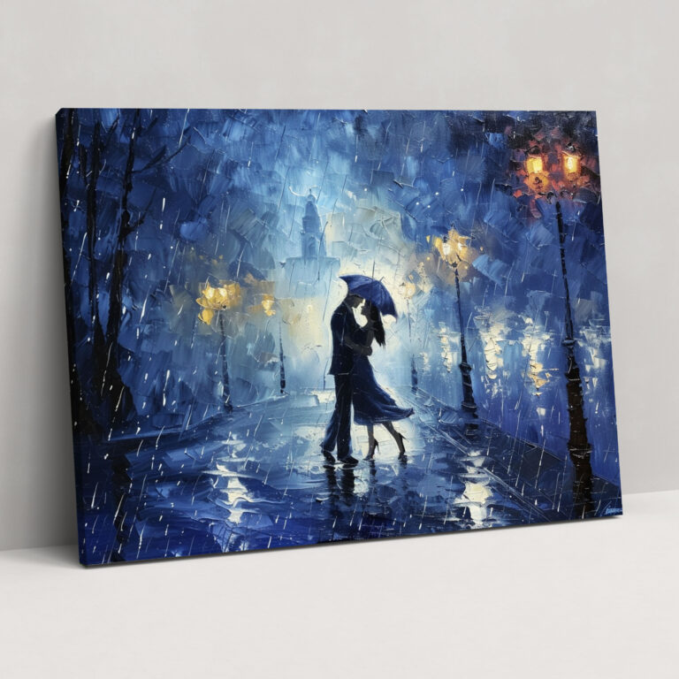 Leonid Afremov Canvas Print Romantic Wall Decoration - Leonid Afremov, Wall Art, Leonid Afremov, Canvas
