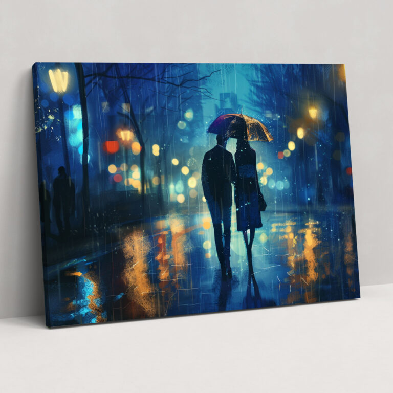 Romantic Night Leonid Afremov Wall Art - Leonid Afremov, Canvas Print, Wall Art, Leonid Afremov