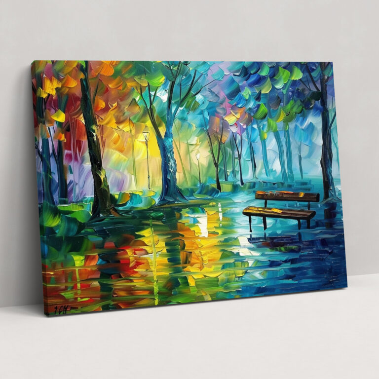 Leonid Afremov Wall Art Canvas Print - Leonid Afremov, Wall Decoration, Wall Art, Canvas Wall Art