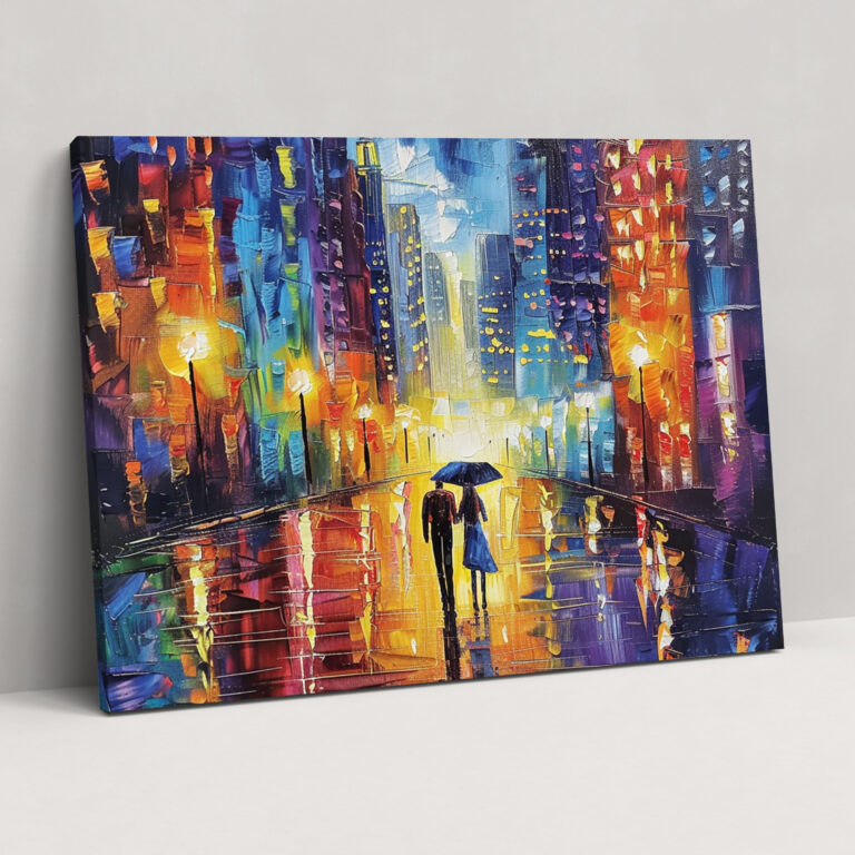 Leonid Afremov Wall Decoration Canvas Print - Leonid Afremov, Home Decoration, Wall Art, Leonid Afremov
