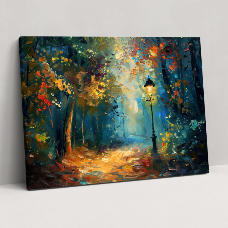Enchanting Forest Leonid Afremov Canvas Print - Leonid Afremov, Leonid Afremov, Home Decoration, Canvas