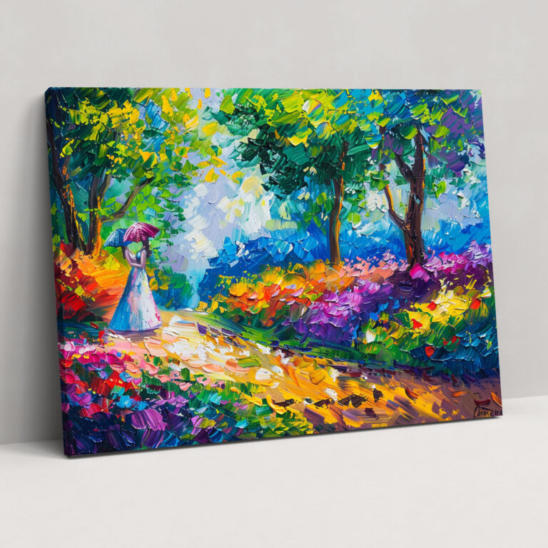 Leonid Afremov Whimsical Park Wall Decoration - Leonid Afremov, Canvas, Canvas Wall Art, Home Decoration