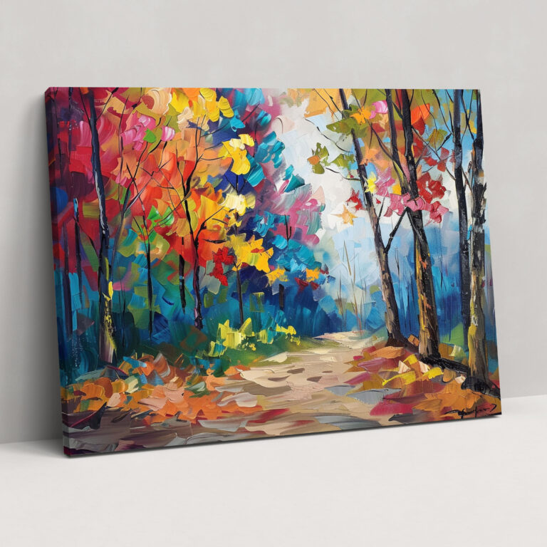 Leonid Afremov Landscape Canvas Print - Leonid Afremov, Canvas, Canvas Print, Wall Art