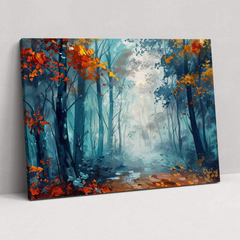 Misty Forest Canvas Print - Leonid Afremov, Canvas Print, Canvas, Wall Art