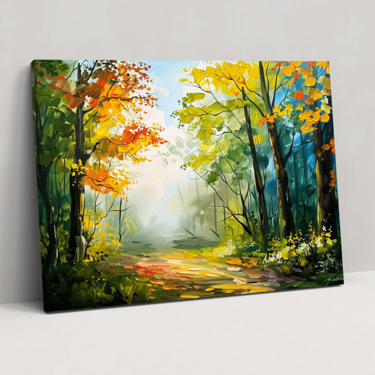 Tranquil Forest Leonid Afremov Wall Art - Leonid Afremov, Canvas Wall Art, Canvas, Canvas Print