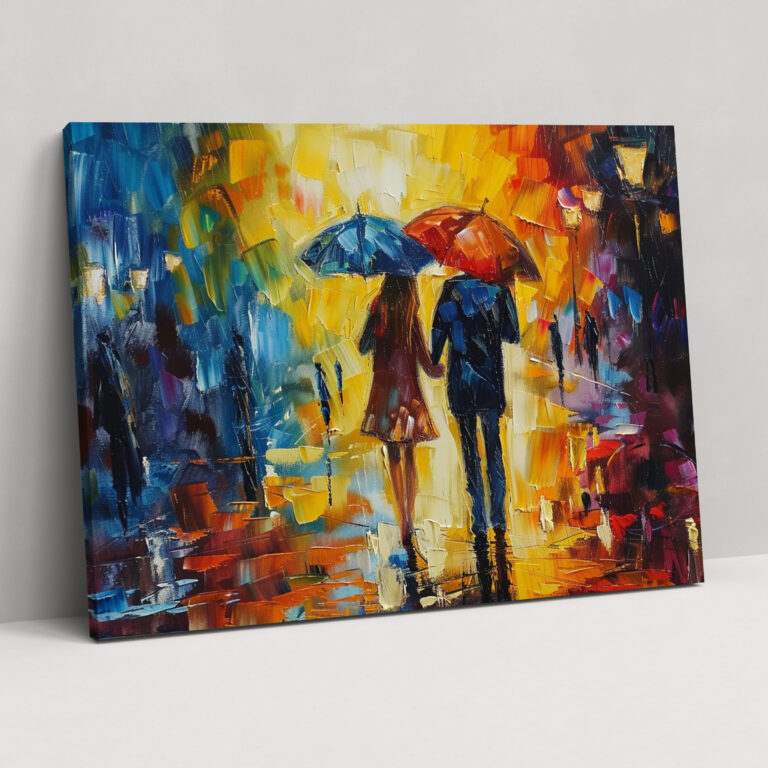 Romantic Leonid Afremov Canvas Print - Leonid Afremov, Canvas Print, Canvas, Canvas Wall Art