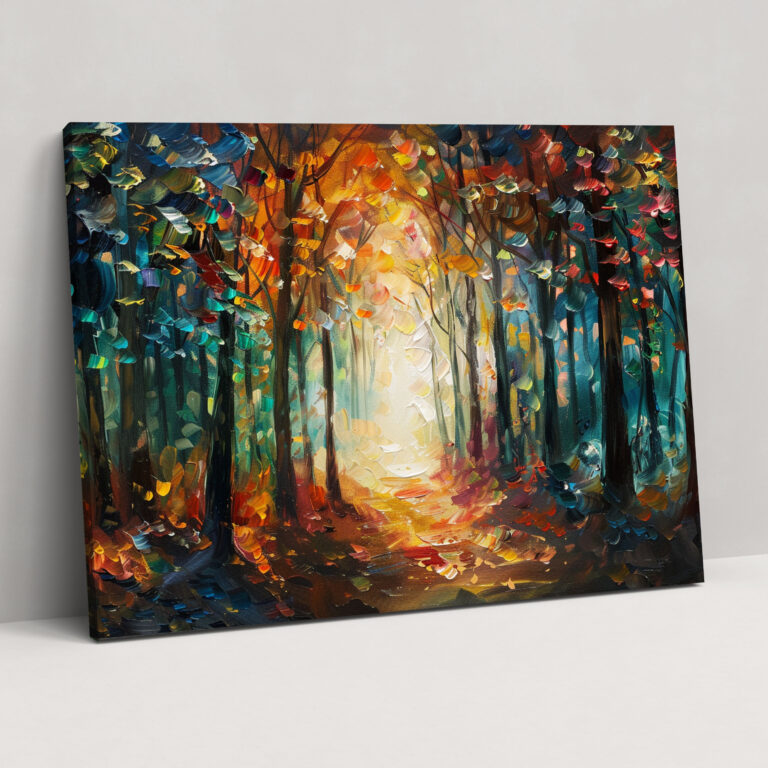 Enchanted Forest Leonid Afremov Canvas Print - Leonid Afremov, Wall Decoration, Wall Art, Home Decoration