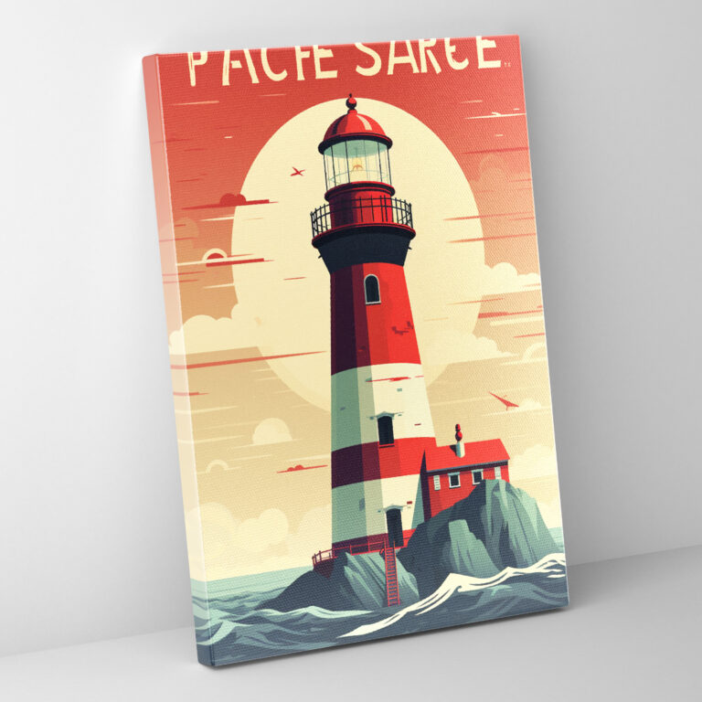 Lighthouse Wall Decoration - Lighthouse, Home Decoration, Wall Art, Canvas Print