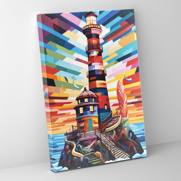 Lighthouse Canvas Print - Lighthouse, Lighthouse, Wall Decoration, Canvas Wall Art