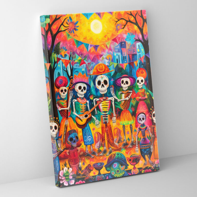 Los Muertos Canvas Print - Los Muertos, Wall Art, Canvas, Home Decoration
