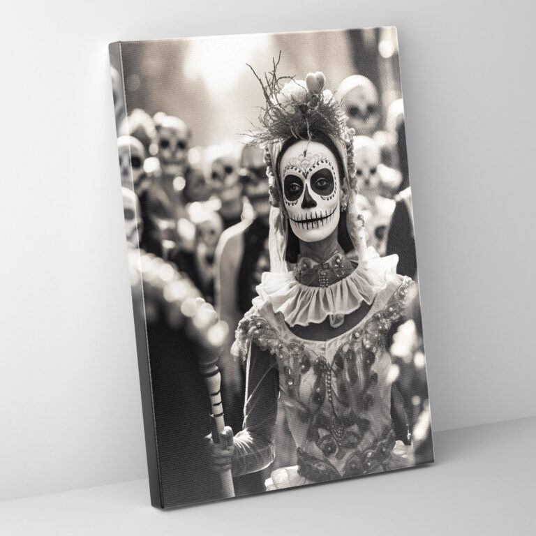 Los Muertos Canvas Print - Los Muertos, Vintage-Inspired Photograph, Canvas, Canvas Print