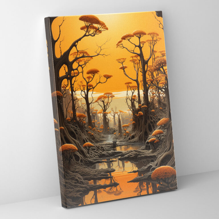 Los Muertos Canvas Print - Los Muertos, Los Muertos, Serene Landscape, Marigold Flowers