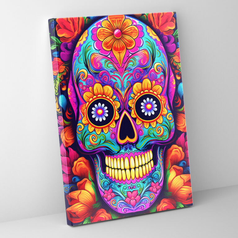 Los Muertos Canvas Print - Los Muertos, Home Decoration, Wall Art, Los Muertos