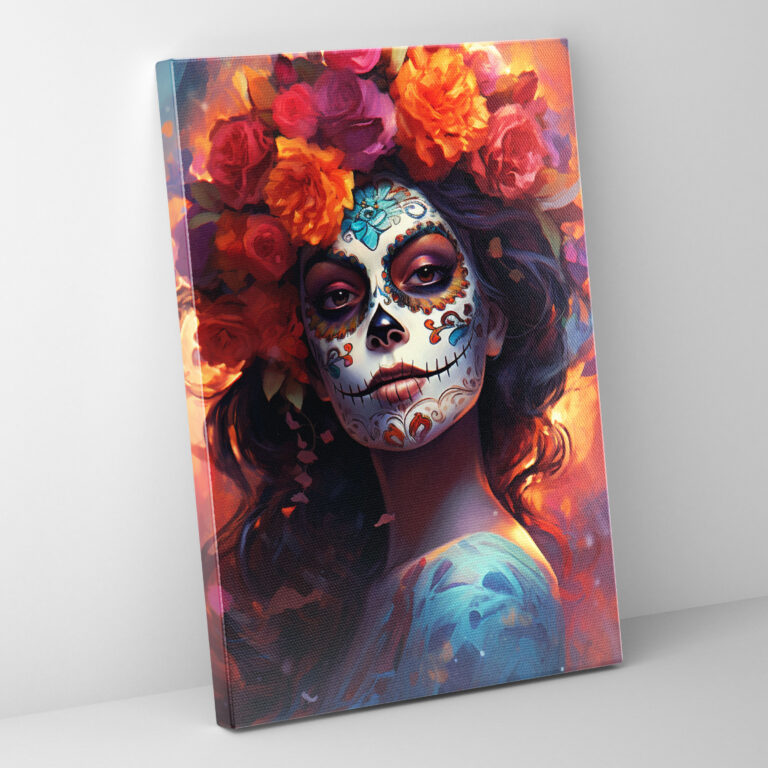 Los Muertos Wall Art - Los Muertos, Sugar Skull, Los Muertos, Wall Art