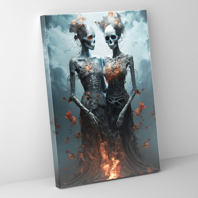 Los Muertos Wall Art - Los Muertos, Afterlife, Canvas Wall Art, Wall Art