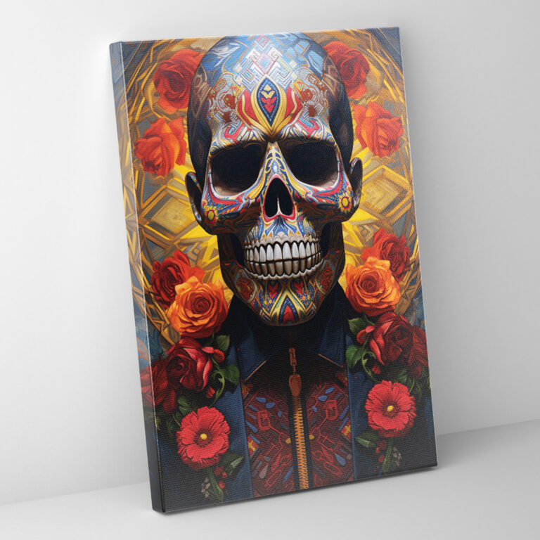 Los Muertos Wall Art - Los Muertos, Los Muertos, Home Decoration, Traditional Attire