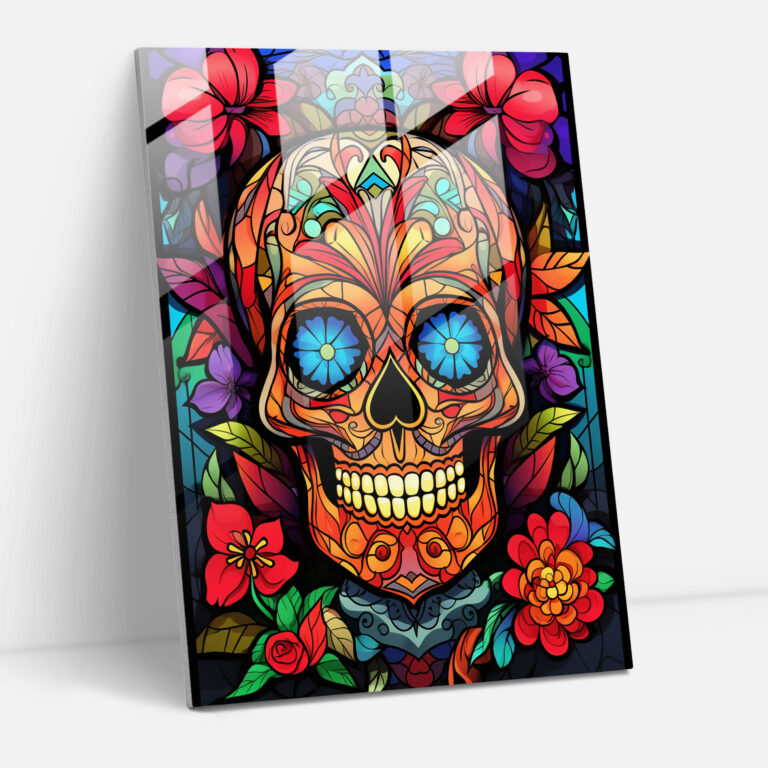 Los Muertos Glass Print - Los Muertos, Los Muertos, Modern Art, Intricate Patterns