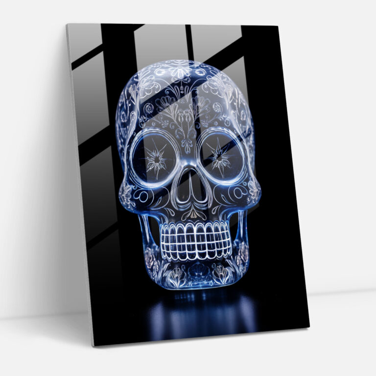 Los Muertos Minimalist Glass Print - Los Muertos, Home Decoration, Wall Decoration, Glass Print