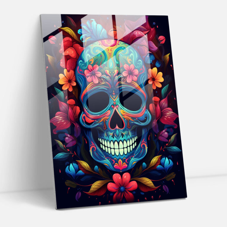 Los Muertos Glass Print - Los Muertos, Los Muertos, Glass Print, Intricate Details