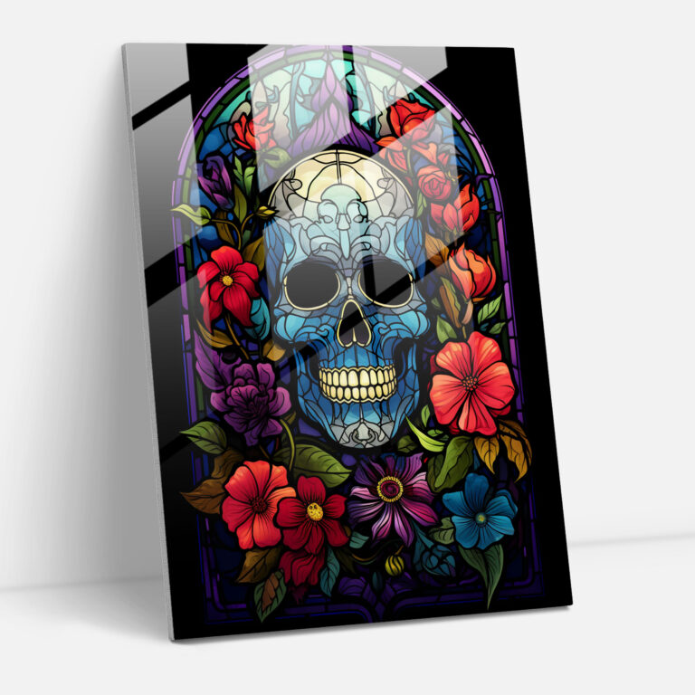 Los Muertos Home Decoration - Los Muertos, Wall Decoration, Home Decoration, Glass Print