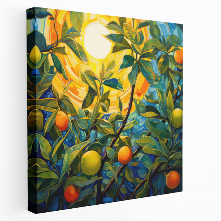 Lemon Tree Canvas Print - Lemon Tree, Canvas Wall Art, Home Decoration, Wall Art