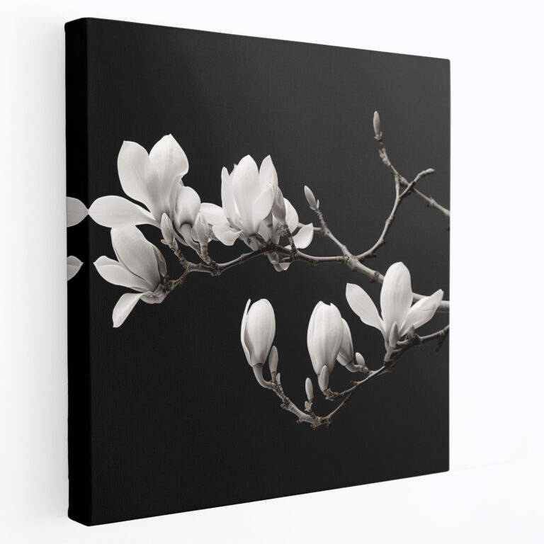 Magnolia Branch Canvas Print - Magnolia, Magnolia Branch, Canvas, Wall Art