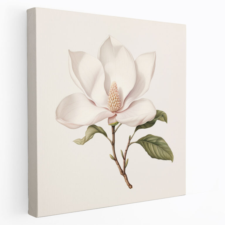 Magnolia Wall Art - Magnolia, Delicate Petals, Canvas Print, Wall Art