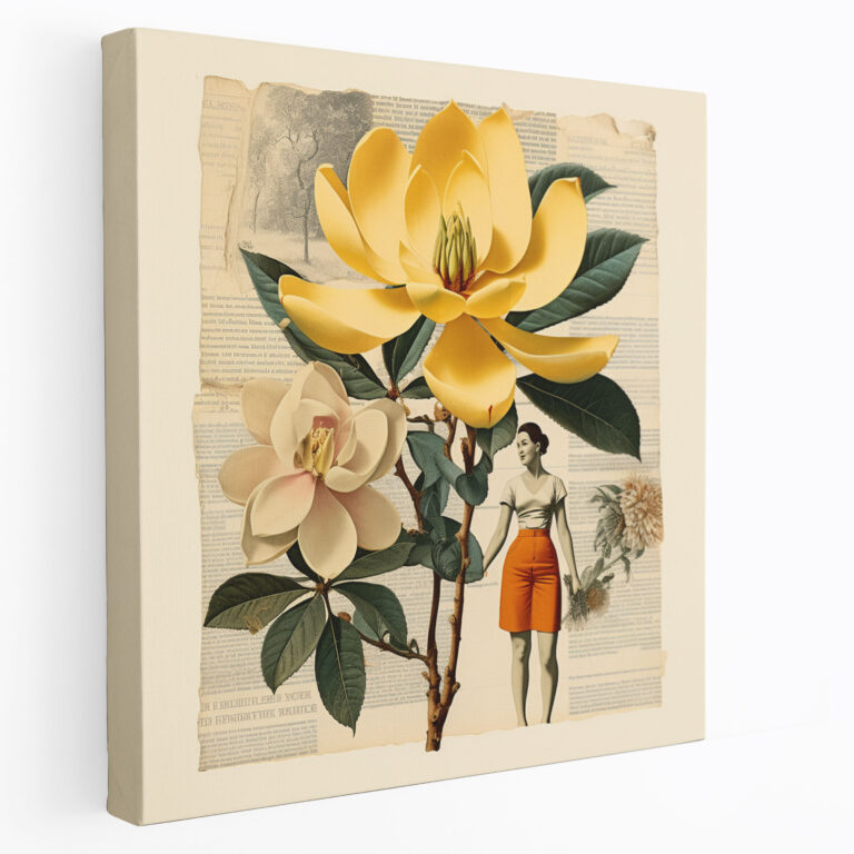 Magnolia Wall Art - Magnolia, Canvas, Wall Decoration, Magnolia