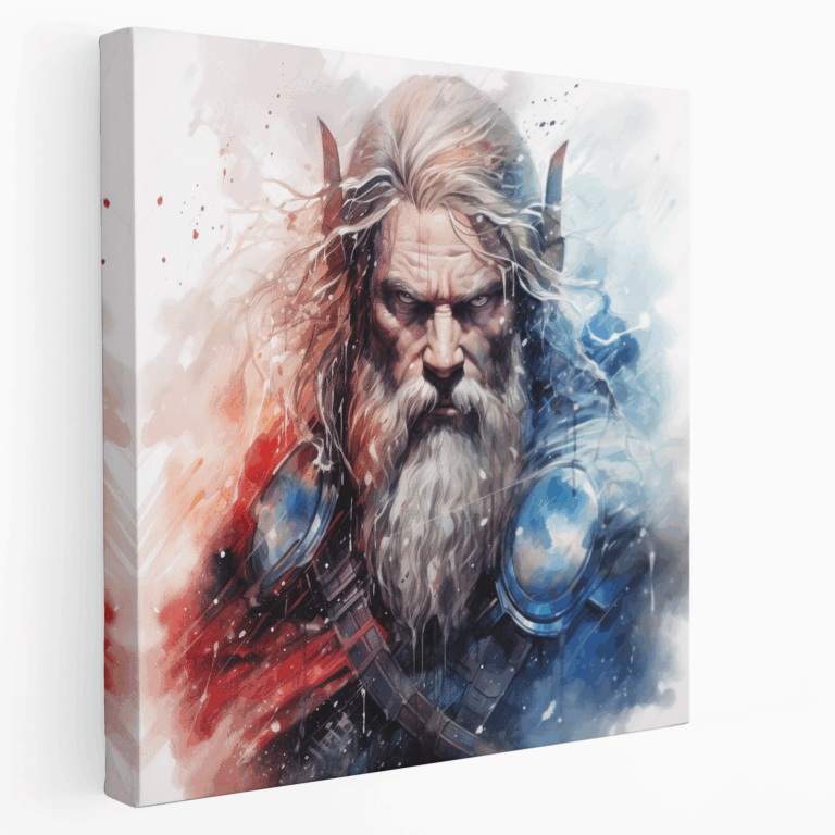 Thor's Thunderstorm Canvas Print