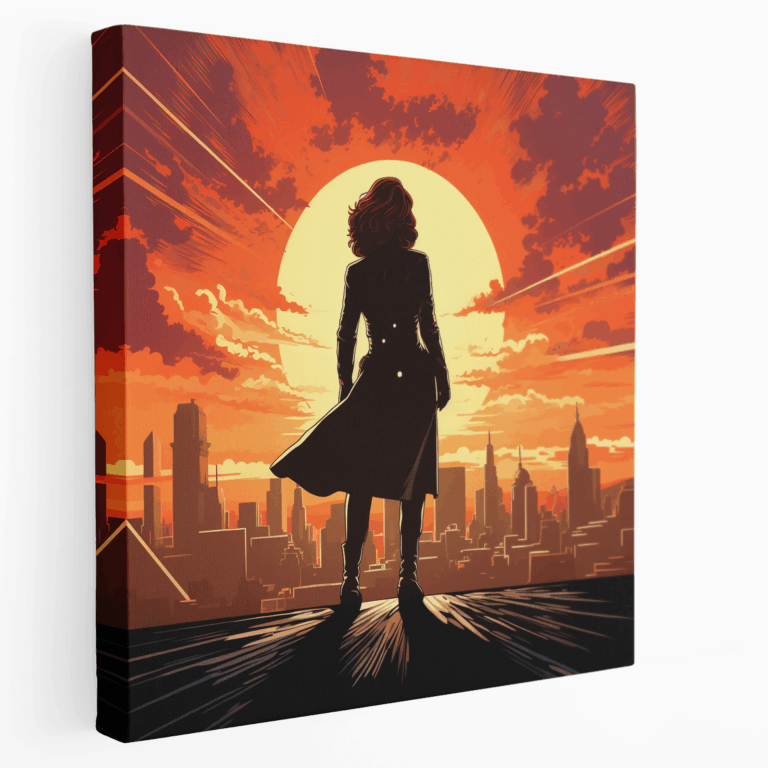 Spy Noir Canvas Art