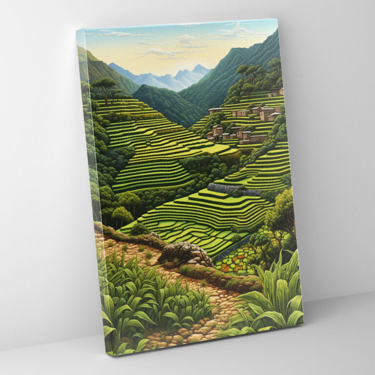 Inca Civilization Realistic Canvas Print - Mayan, Home Decoration, Canvas, Wall Decoration