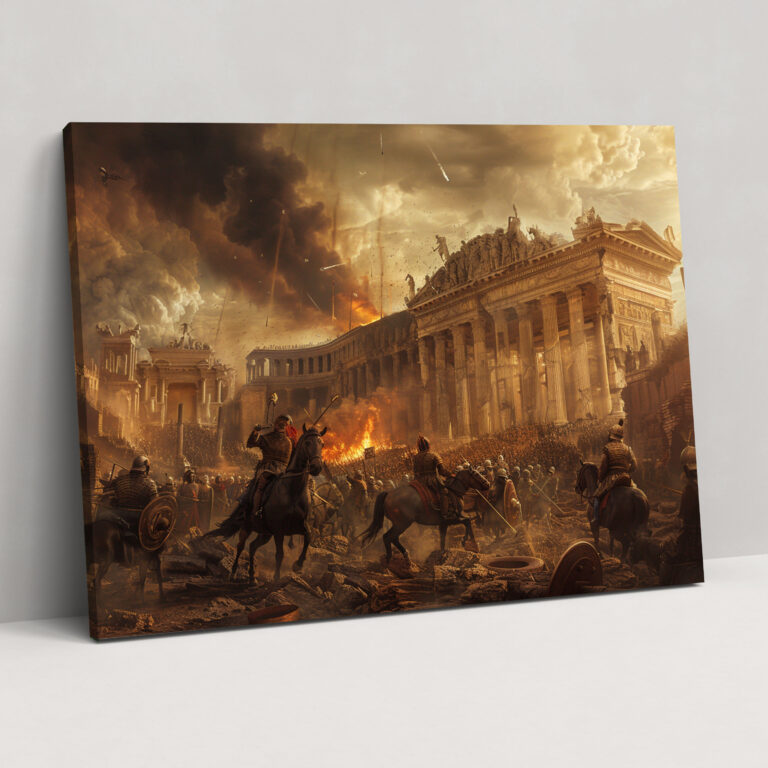 Historical Event Wall Art - Michelangelo, Canvas Wall Art, Wall Art, Wall Decoration