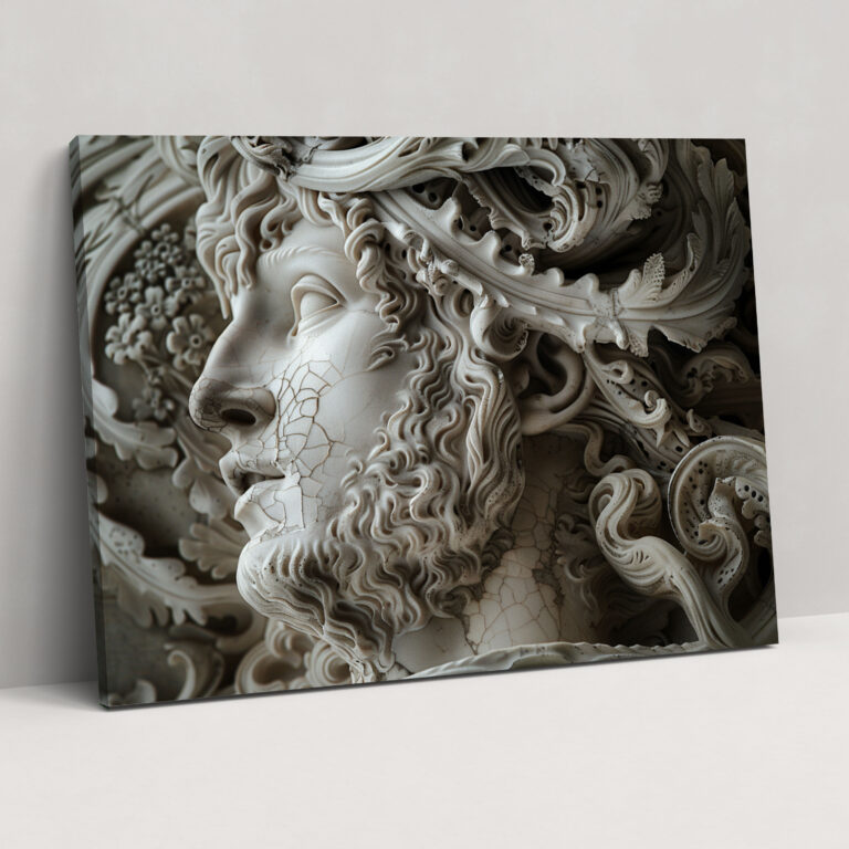 Michelangelo Canvas Print - Renaissance-Inspired Artwork - Michelangelo, Wall Art, Canvas, Canvas Print