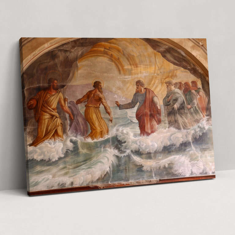 Michelangelo Biblical Scenes Canvas Print - Michelangelo, Wall Art, Canvas Wall Art, Canvas