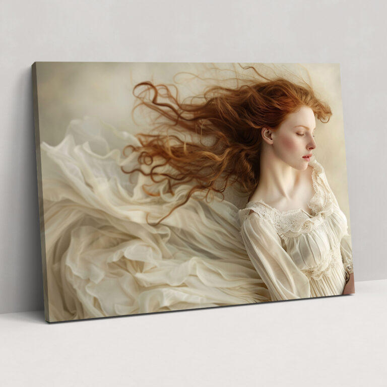 Michelangelo Ethereal Portraits Canvas Print - Michelangelo, Michelangelo, Canvas Print, Wall Decoration