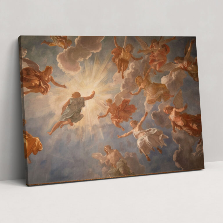 Michelangelo Angels Canvas Print - Michelangelo, Canvas Print, Canvas Wall Art, Michelangelo