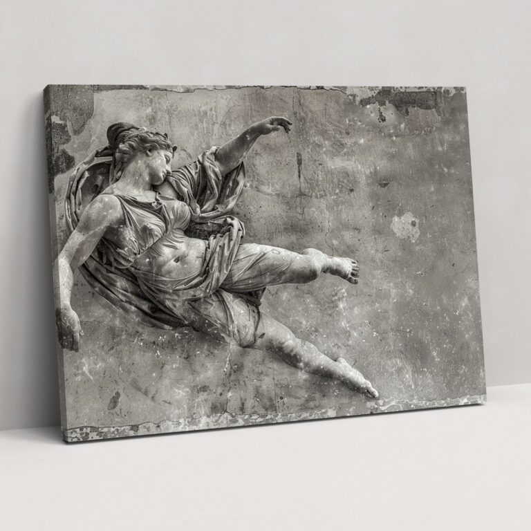 Michelangelo Canvas Print - Graceful Female Figure - Michelangelo, Wall Decoration, Wall Art, Michelangelo