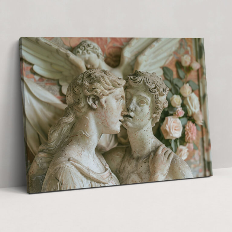 Michelangelo Wall Art - Romantic Scenes - Michelangelo, Home Decoration, Canvas, Wall Decoration