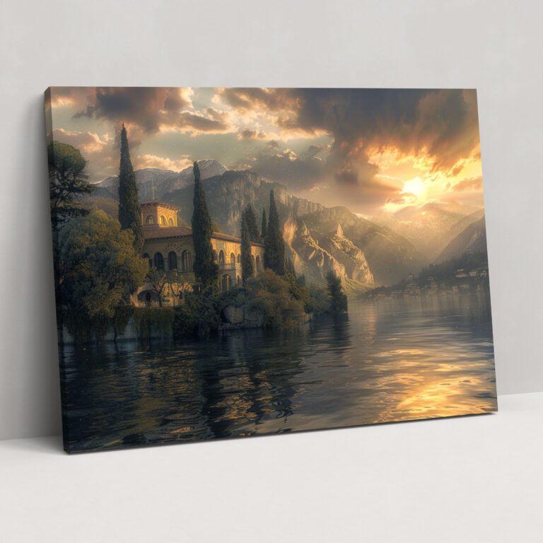 Michelangelo Canvas Print – Majestic Landscapes Wall Art - Michelangelo, Michelangelo, Wall Decoration, Wall Art