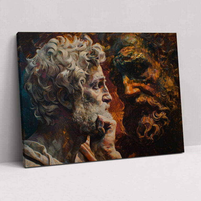 Michelangelo Wall Art – Renaissance Figures Canvas Print - Michelangelo, Canvas Print, Canvas, Canvas Wall Art