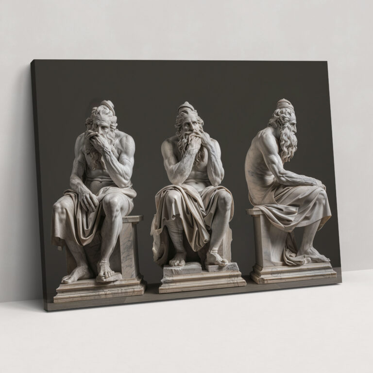 Michelangelo Canvas Print - Michelangelo, Canvas, Canvas Print, Home Decoration