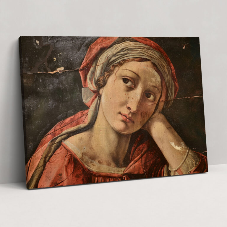 Michelangelo Wall Decoration - Michelangelo, Wall Art, Canvas, Michelangelo