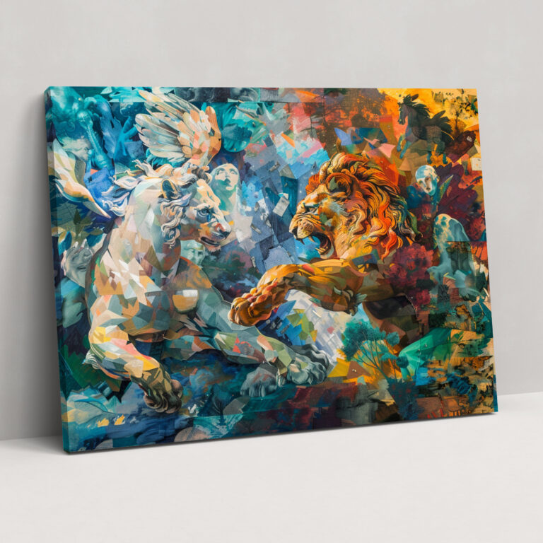 Michelangelo Wall Decoration - Michelangelo, Home Decoration, Canvas, Wall Art