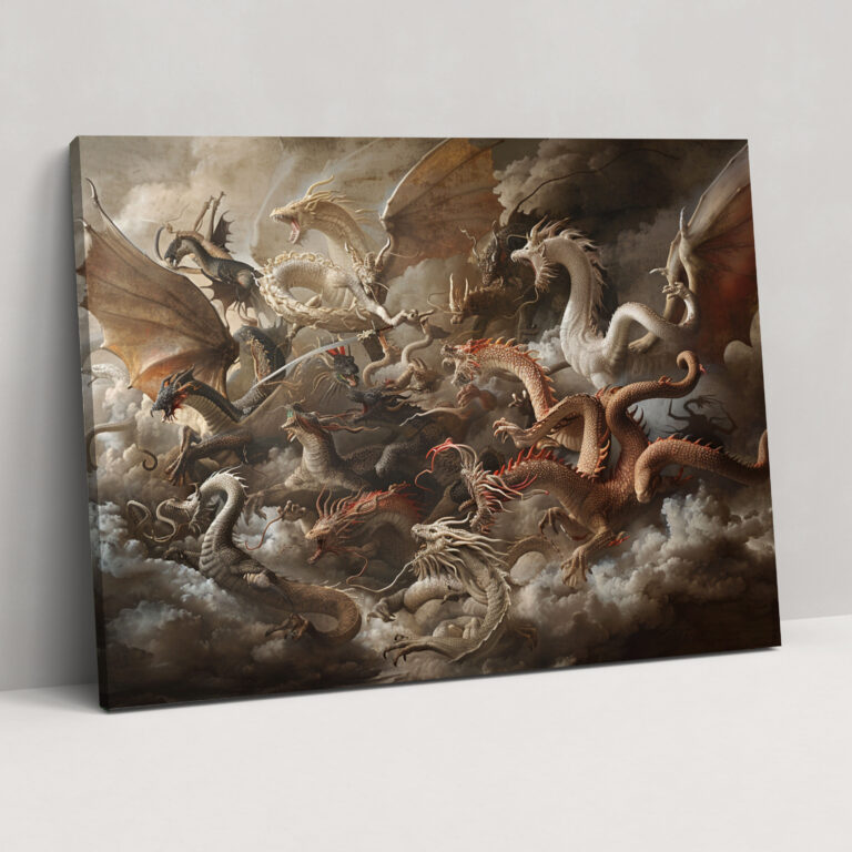 Michelangelo Wall Decoration - Michelangelo, Canvas Print, Wall Art, Home Decoration
