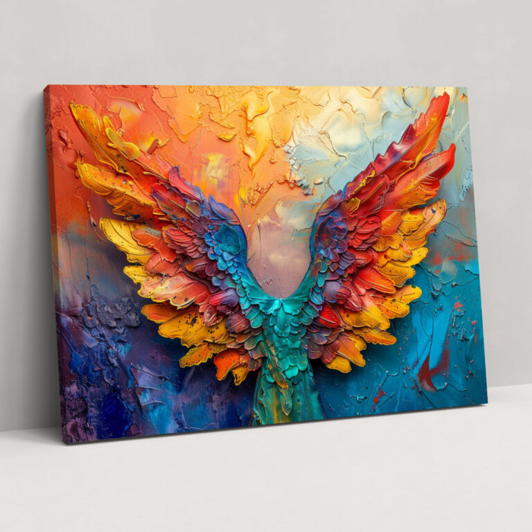 Michelangelo Angel Wings Canvas Print - Michelangelo, Wall Art, Canvas Print, Canvas