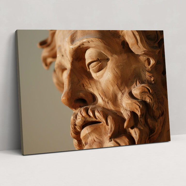 Michelangelo Detailed Sculptures Wall Art - Michelangelo, Canvas Wall Art, Wall Art, Home Decoration