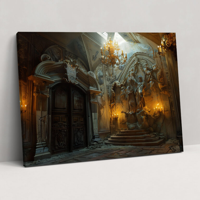 Michelangelo Biblical Scenes Canvas Print - Michelangelo, Michelangelo, Wall Decoration, Canvas Wall Art