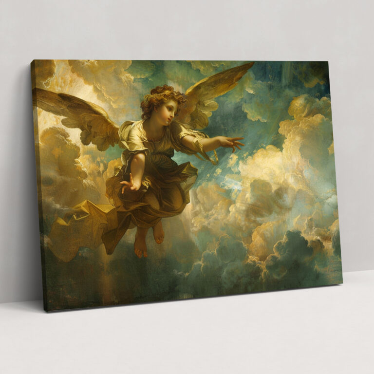 Michelangelo Angel Canvas Print - Michelangelo, Canvas Print, Wall Art, Wall Decoration