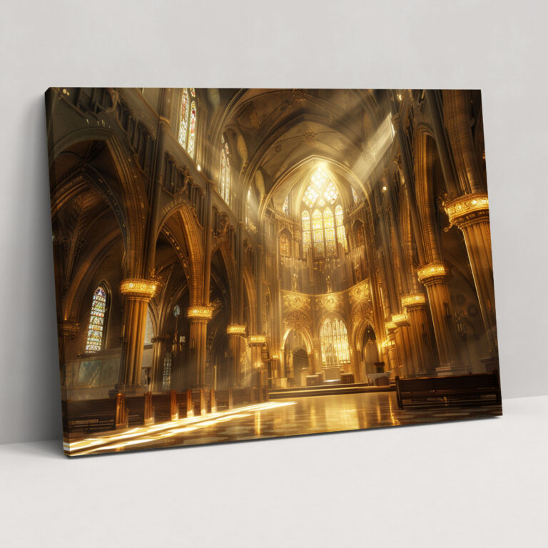 Michelangelo Cathedral Canvas Print - Michelangelo, Canvas Wall Art, Home Decoration, Canvas